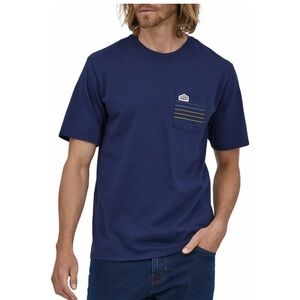 Brand New! Patagonia Men's Line Logo Tee